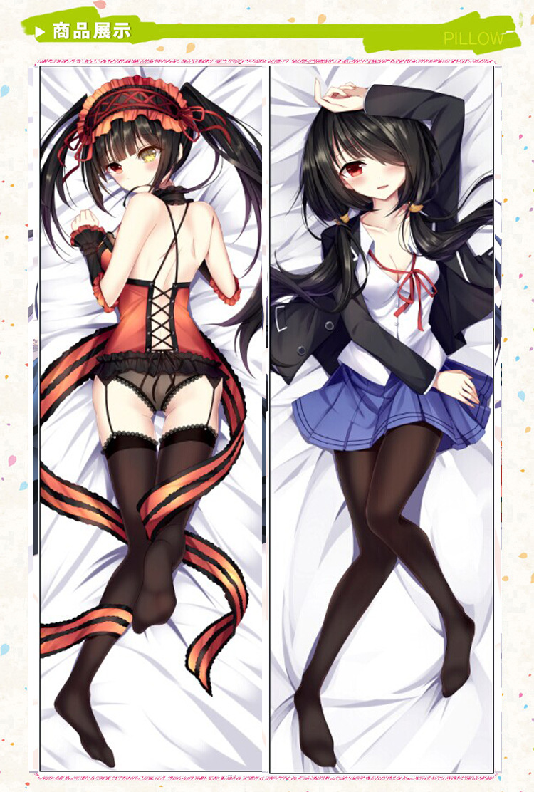 约会大作战 时崎狂三 时尚日本等身抱枕厂家 定制创意动漫抱.