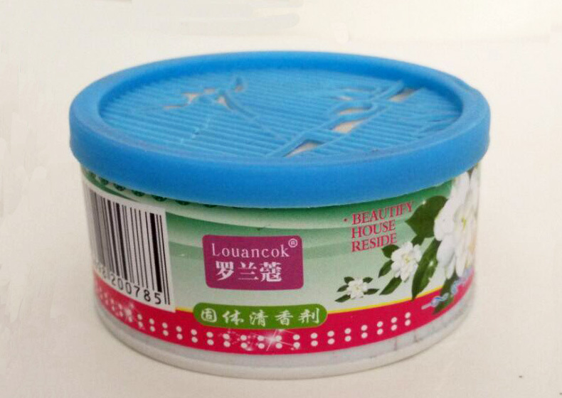 【车用固体香膏小圆香膏70克去异味车载香膏可当赠品】价格,批发,供应