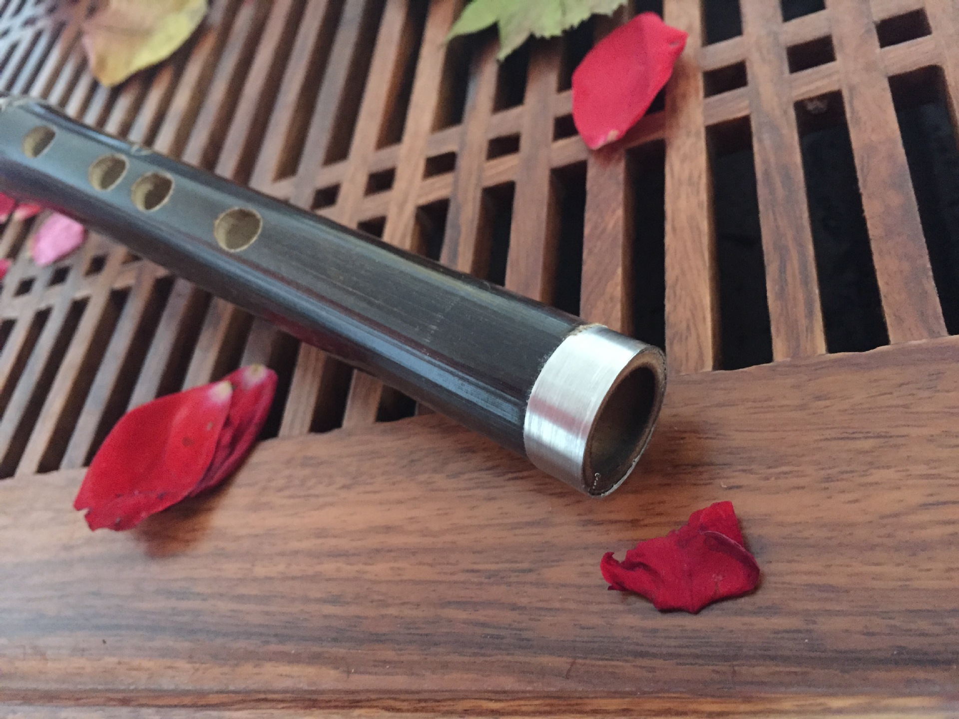 华悦厂家直销紫竹铜口笛子乐器 f调g调各调均有 全调