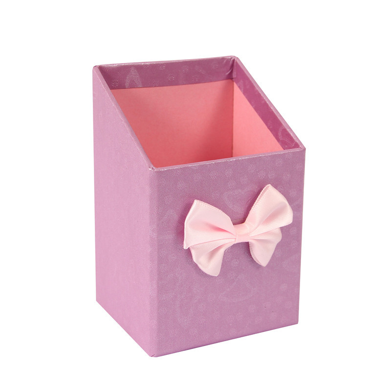 现货供应 纸质工艺品 办公家具收纳环保 高档笔筒 厂家批发直销