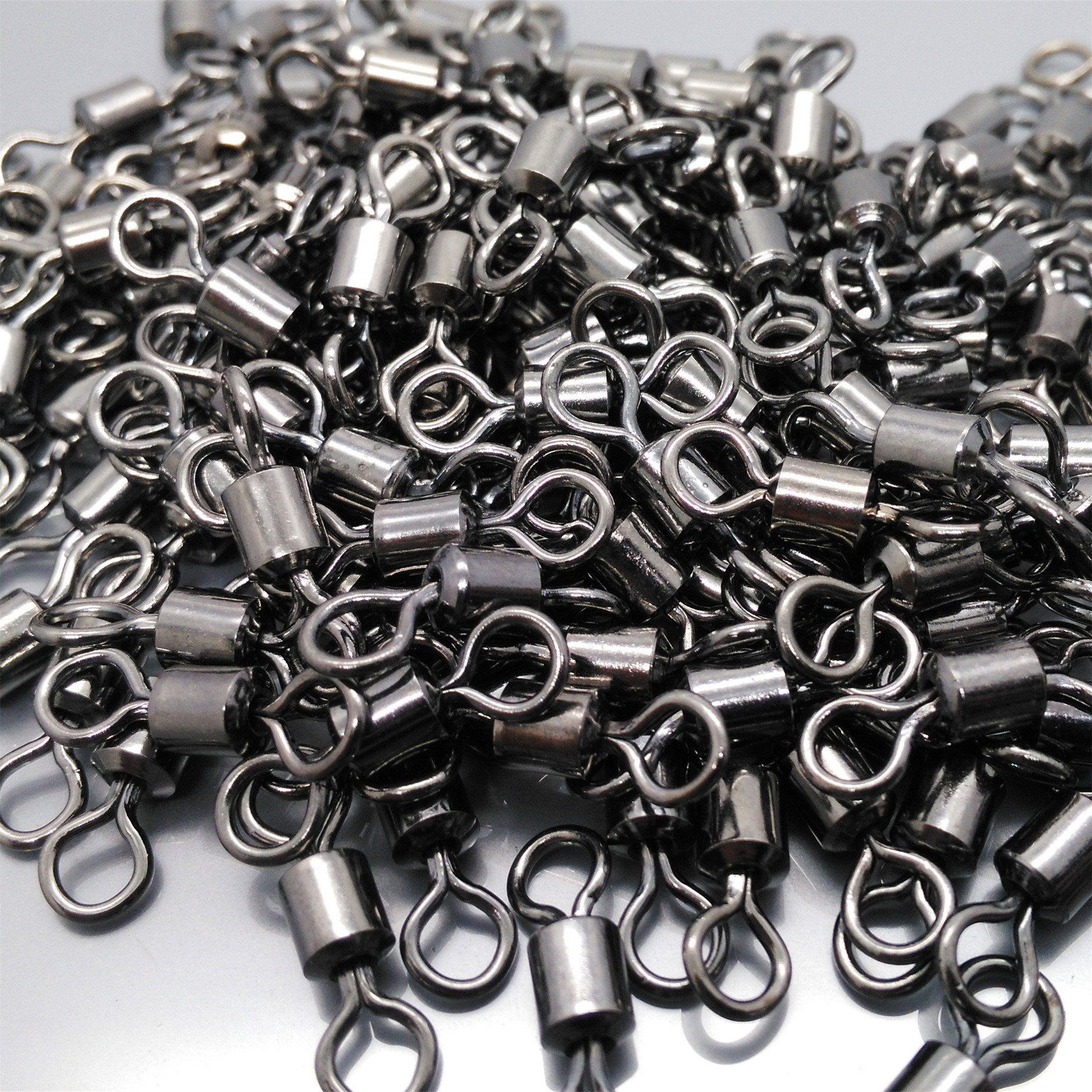 金鸿渔具 海钓八字环贴牌袋装鱼具美式转环连接器渔具配件八字环