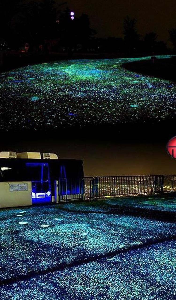 夜光石鱼缸水族箱造景树脂彩色荧光人造发光石100个50个20个150装_修