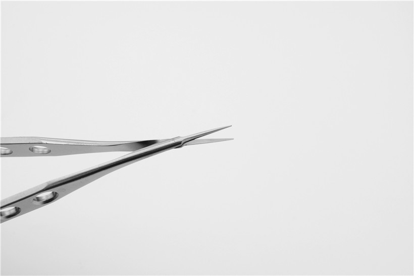 眼科手术剪 膜状内障剪12cm直尖刃长16 上海金钟整形器械正品保证