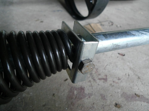 70型澳式卷闸门弹簧安装细节1