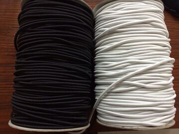 进口胶丝圆橡筋松紧带1.0 1.5 2.0 2.5 3.0 3.5 4.0 4.5 5.0 6.