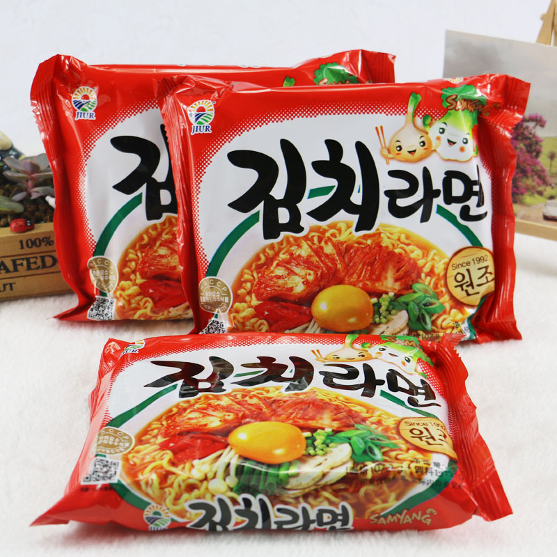 韩国进口拉面 九日/三养泡菜面 炸酱面 120g 速食 方便面 泡面