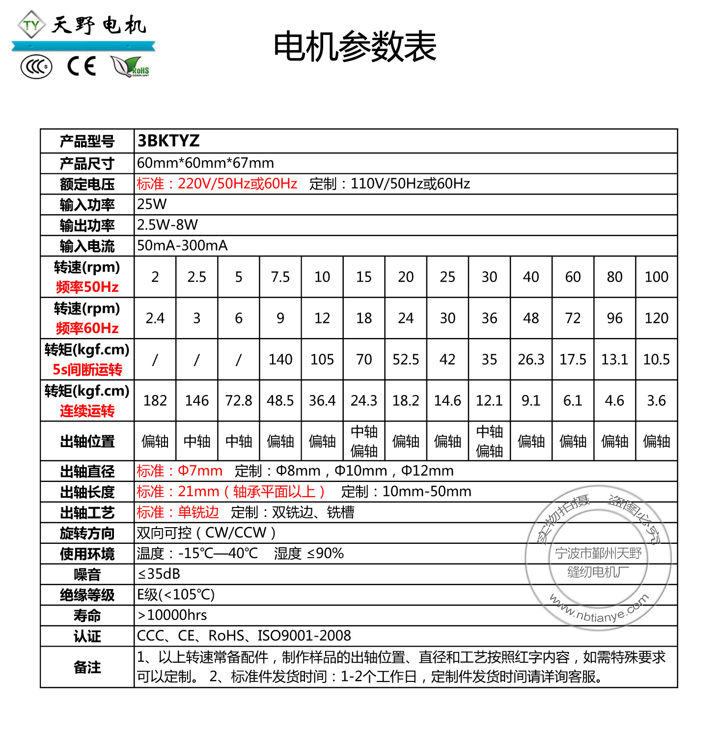 3BKTYZ微型电机 25W额定功率永磁同步电机减速马达 厂家直销