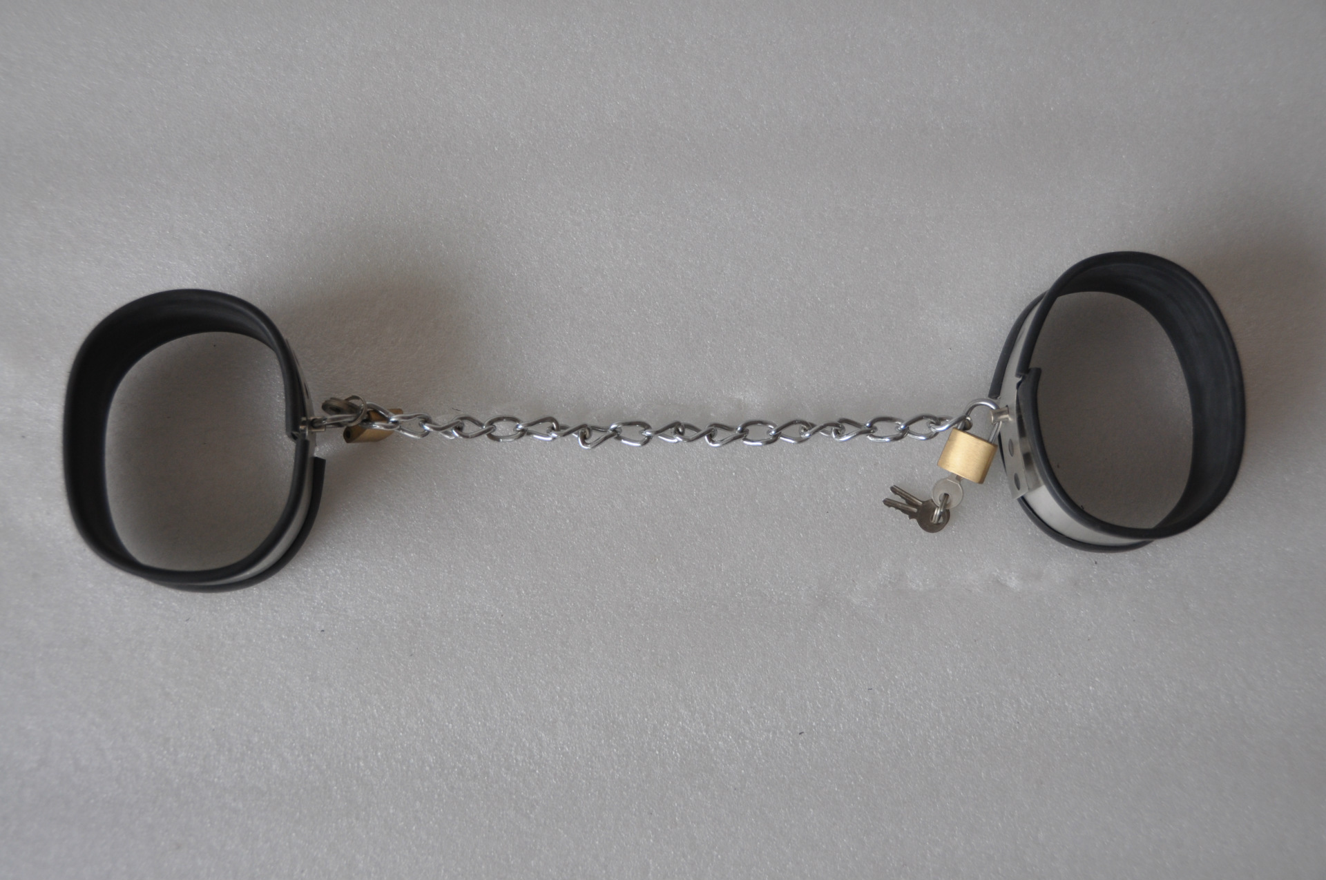 黑帝正品 不锈钢带链脚镯黑色 成人情趣用品批发 厂家直销 招代理