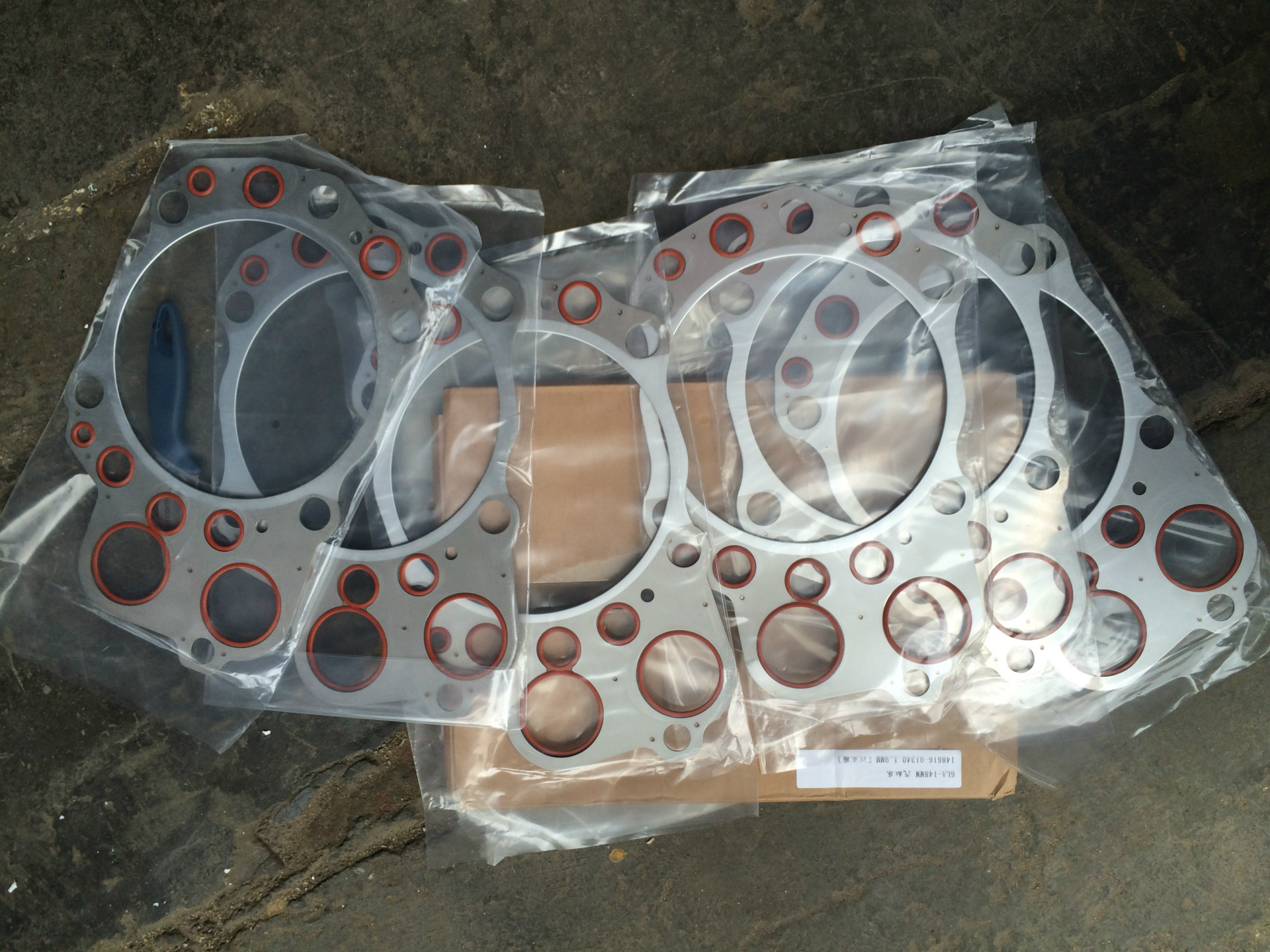 供应洋马船机6lah-st汽缸床148616-01340