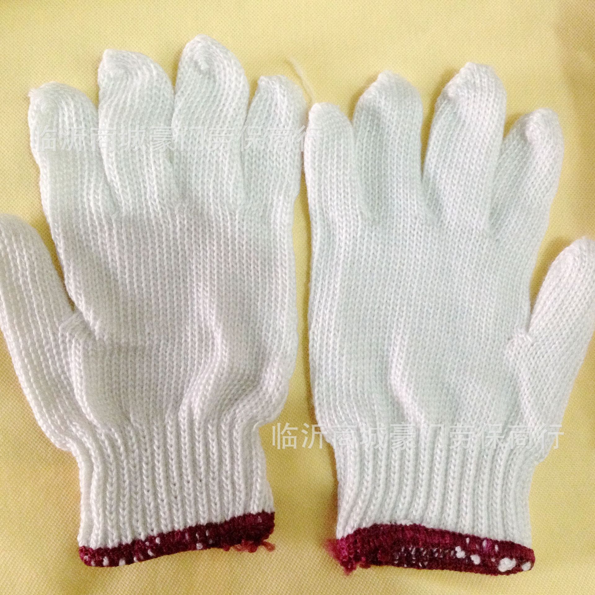 650克700克春意牌尼龙线手套加厚粗线 耐磨劳保线手套