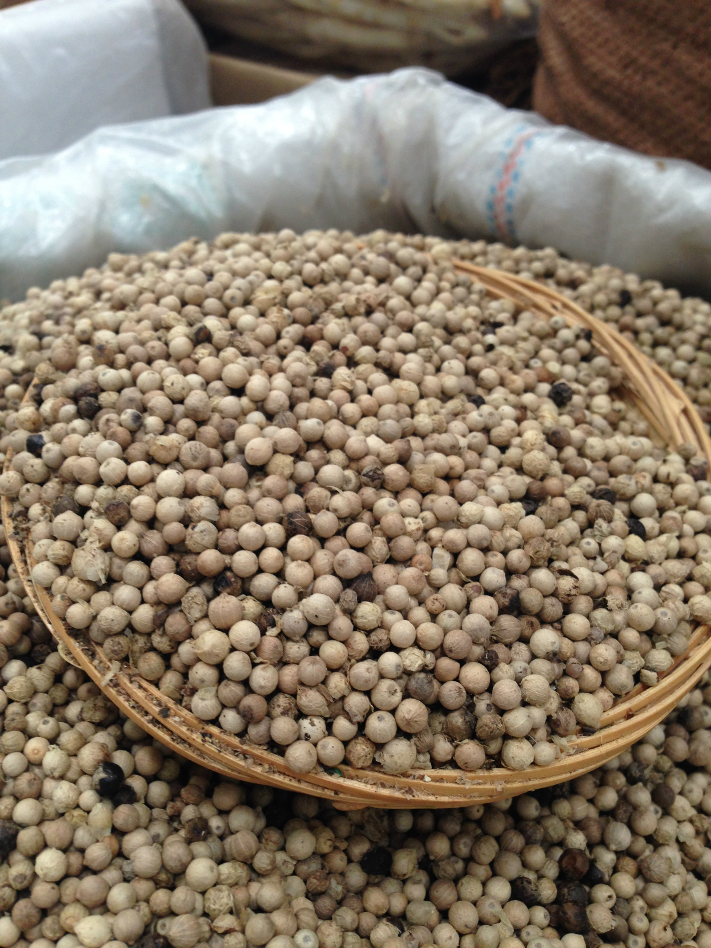 海南白胡椒批发 颗粒炮满 全干胡椒 火锅底料调味料专用香料