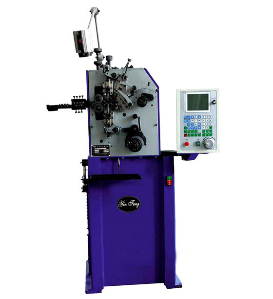 厂价直销现货08型电脑数控压簧机 卷簧机 小型自动弹簧机油封弹簧