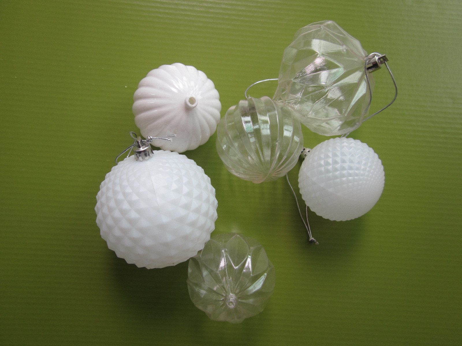 塑料球 可以装灯的塑料球配件 透明球