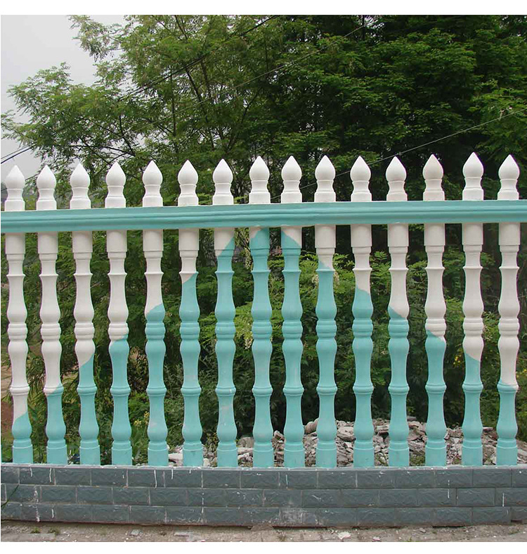 厂家直销新型高强度优质镀锌碳钢艺术围栏 水泥围栏 耐酸碱耐腐蚀