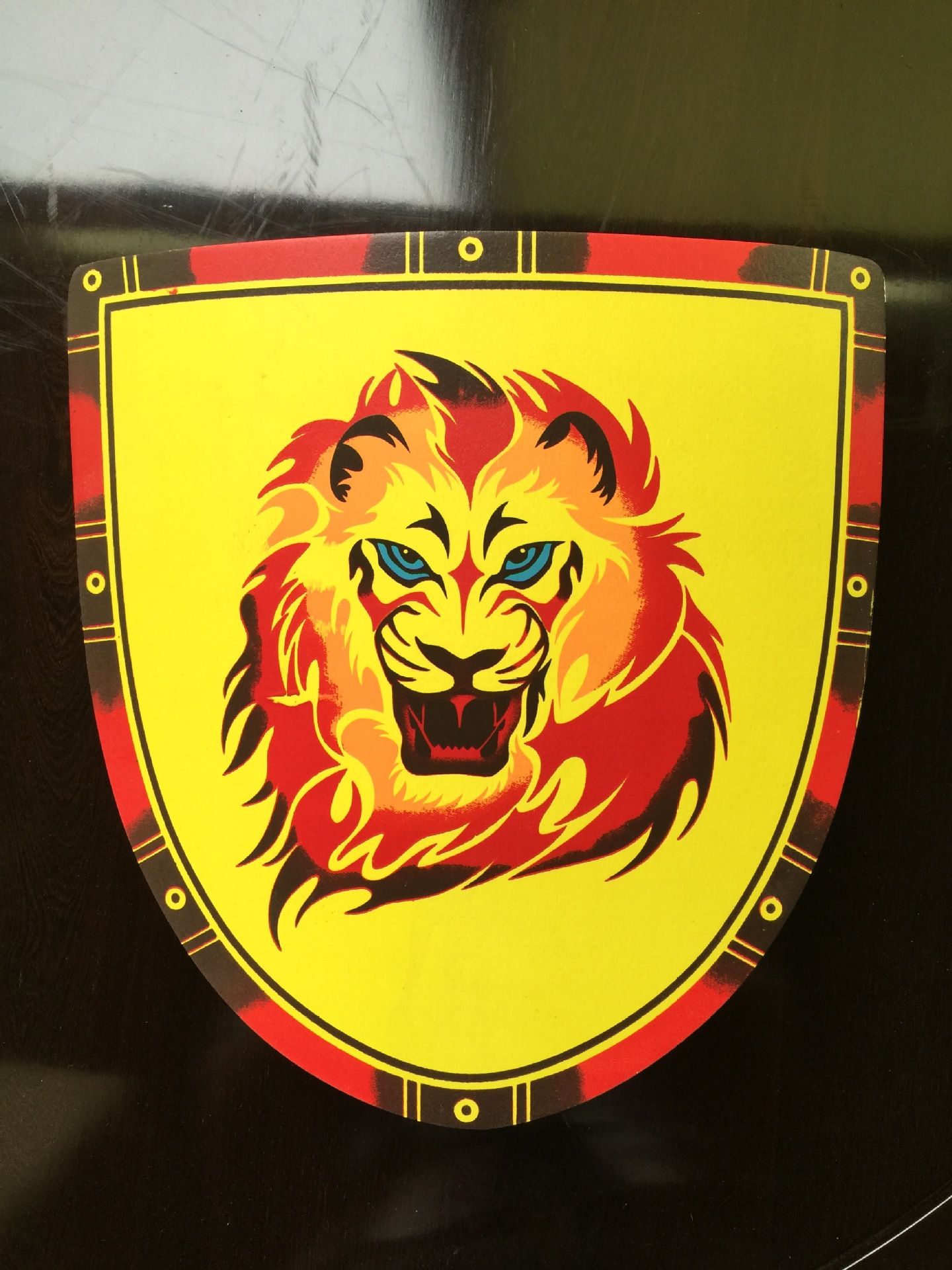 外贸尾单 彩色仿真儿童玩具盾牌 多款可选 可加工定制图案logo