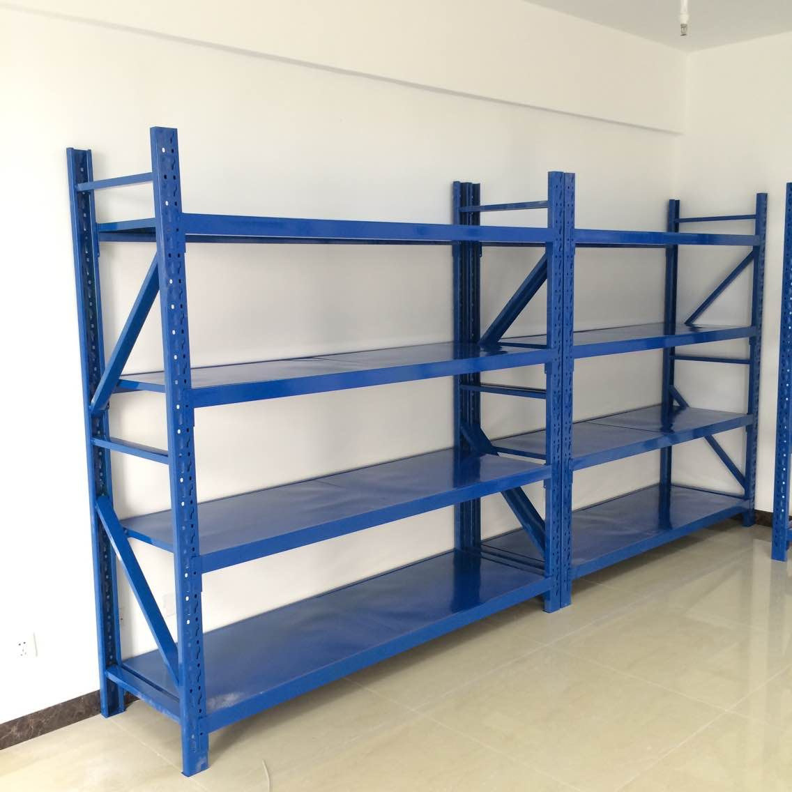 中型库房货架天津仓储货架物料货架服装货架家用地下室五金店货架