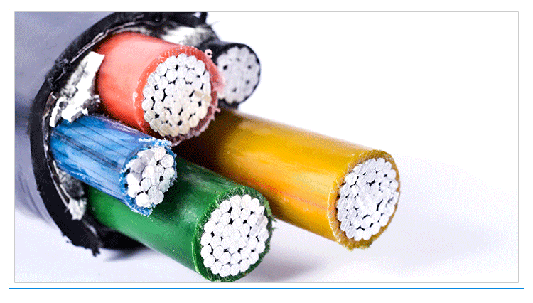 厂家直销yjlv22 3x185 2x95铝塑力地埋线低压4芯塑料绝缘电力电缆