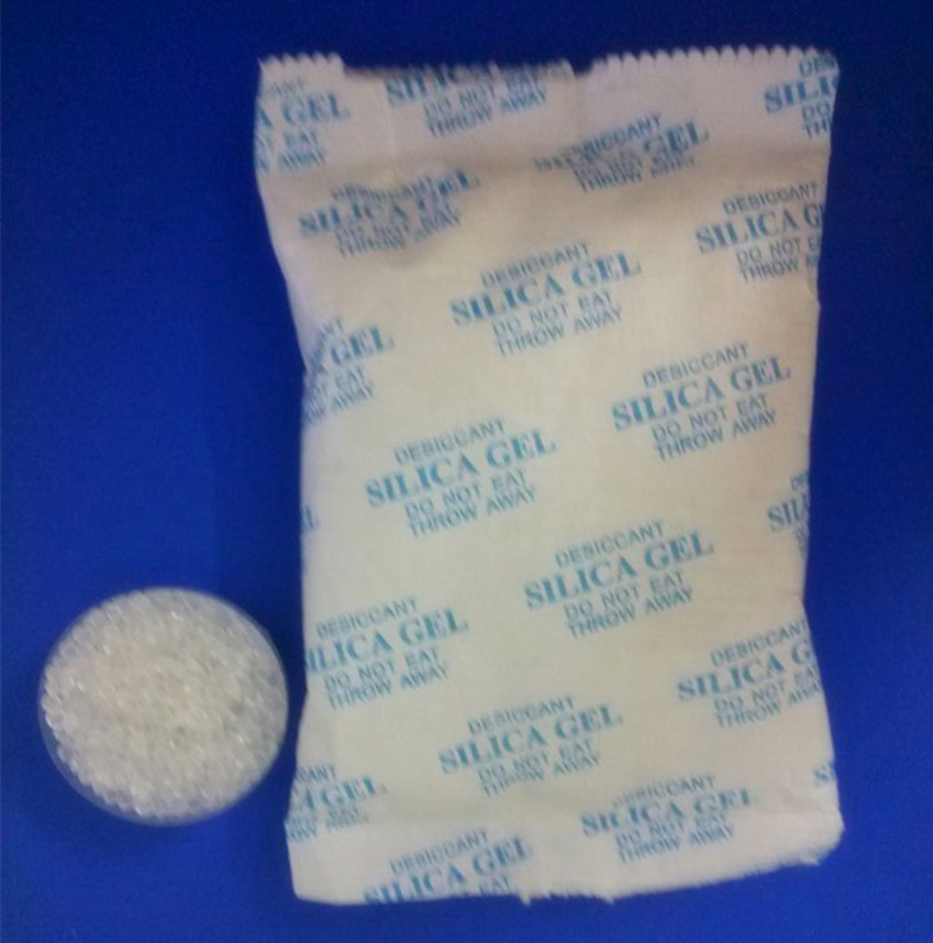 250g硅胶透明颗粒货柜干燥剂 家具防潮珠专用