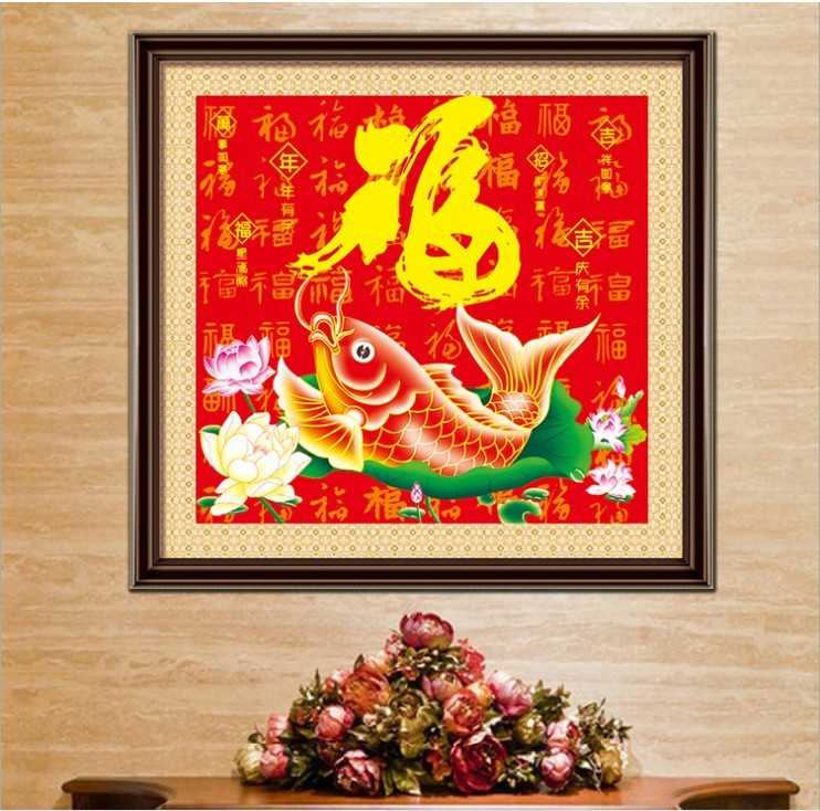 5d钻石画贴画点钻画十字绣水晶圆