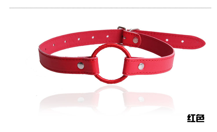 成人情趣用品性保健女性拘束金属皮革嘴塞口塞口球口枷工厂直销批