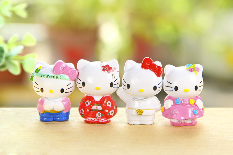 8款乐猫经典猫咪韩版创意百搭手办公仔玩偶 摆件 钥匙扣 批发