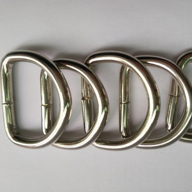 雅瑟辅料出售1cm5cm规格形状的铁环d型环电白现货