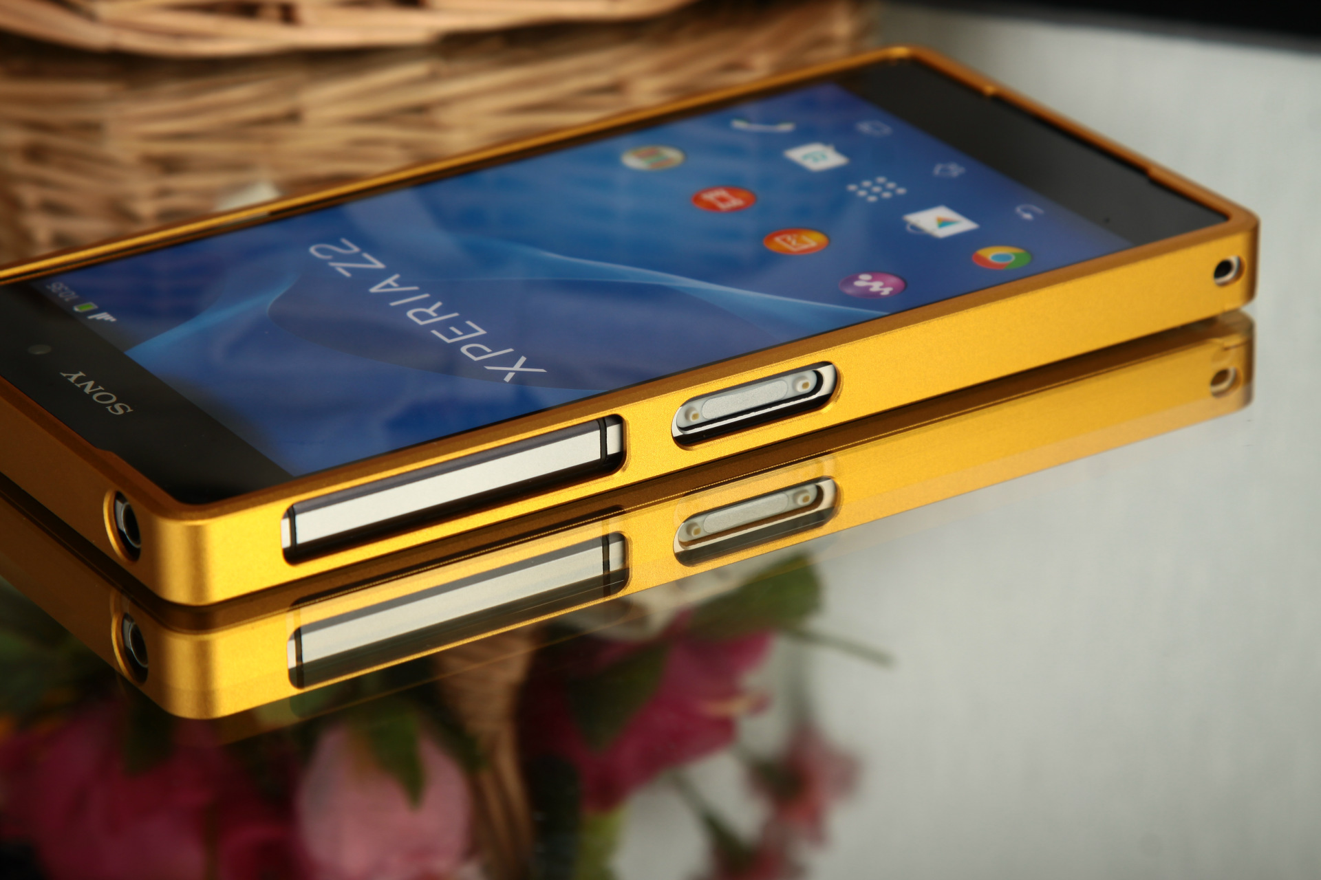 直销 索尼xperiaz2金属边框 超薄