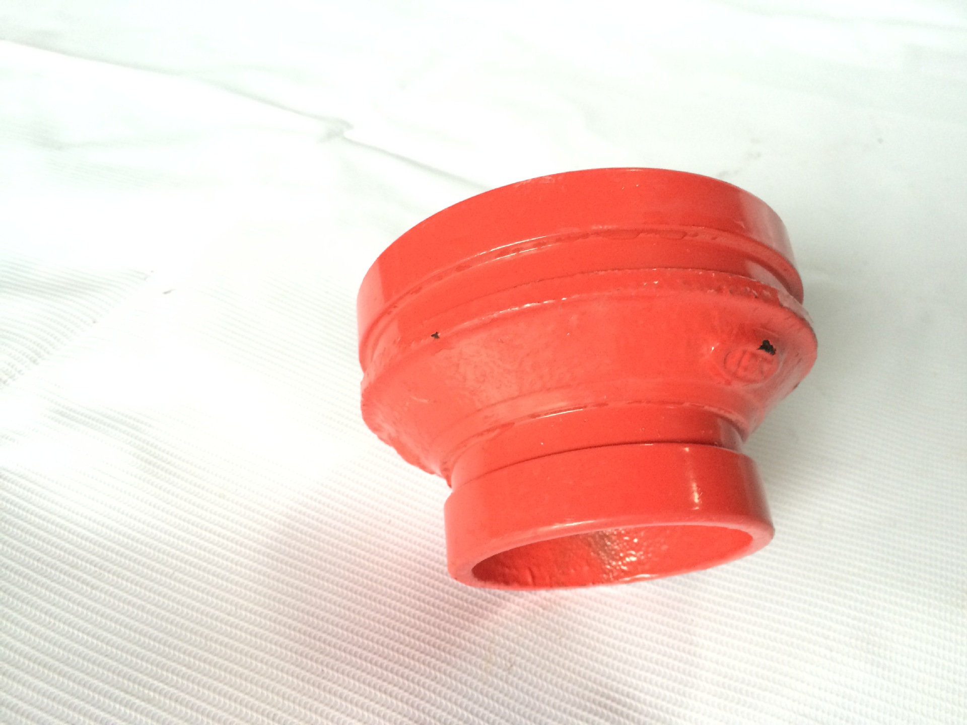 卡箍沟丝大小头沟槽管件 消防管道连接