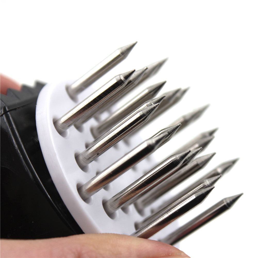 现货供应插卡装创意红萝卜形不锈钢嫩肉针牛排针松肉入味 断筋针