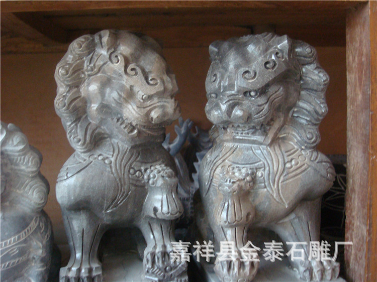 雕工艺品_厂家直销石雕工艺品 小型石雕麒麟 