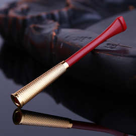 zobo正牌烟嘴女士循环型可清洗粗细支烟两用拉杆过滤芯金属过滤器