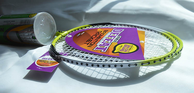 帝弗特正品羽毛球拍 一副装练习休闲拍 铁