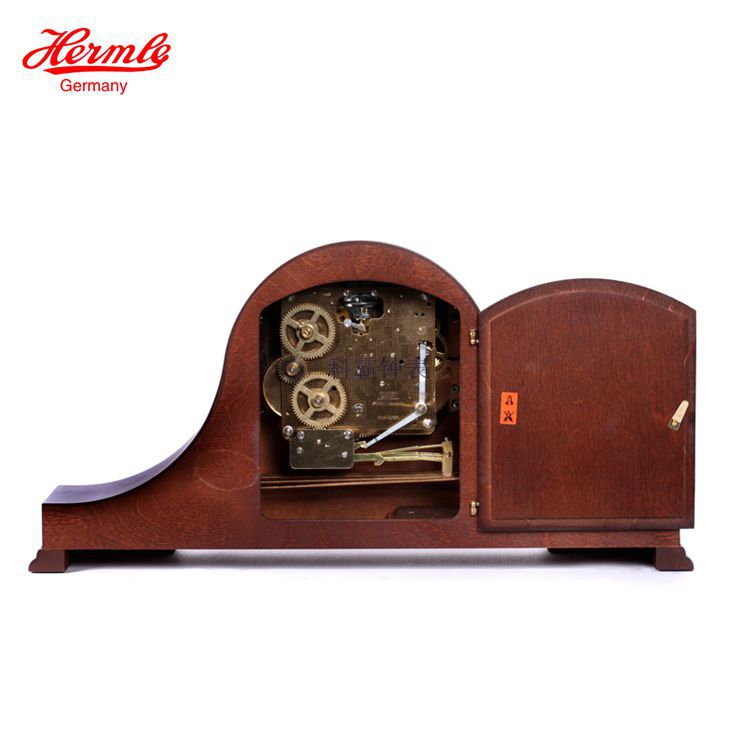 德国原装赫姆勒机械座钟 5音簧 西敏寺乐曲 简约 壁炉钟表21092
