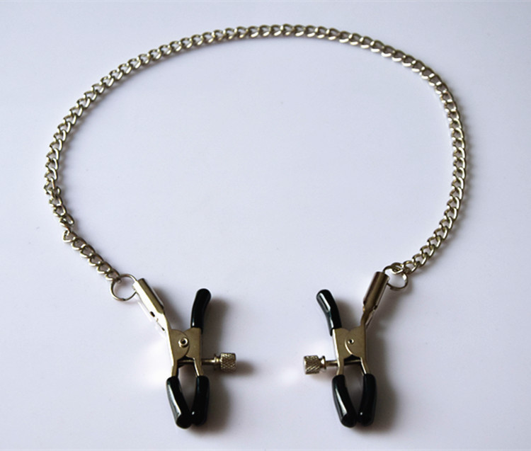 另类玩具 成人情趣用品 黑色鳄鱼乳夹 厂家直销