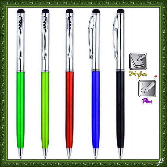 供应紫色塑料的广告礼品促销单头简易触屏触控触摸手机电容手写笔