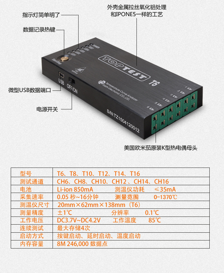 炉温测试仪涂装搪瓷喷涂回流焊等行业隔热盒可定制 TOPTEST,炉温测试仪,回流焊测试仪