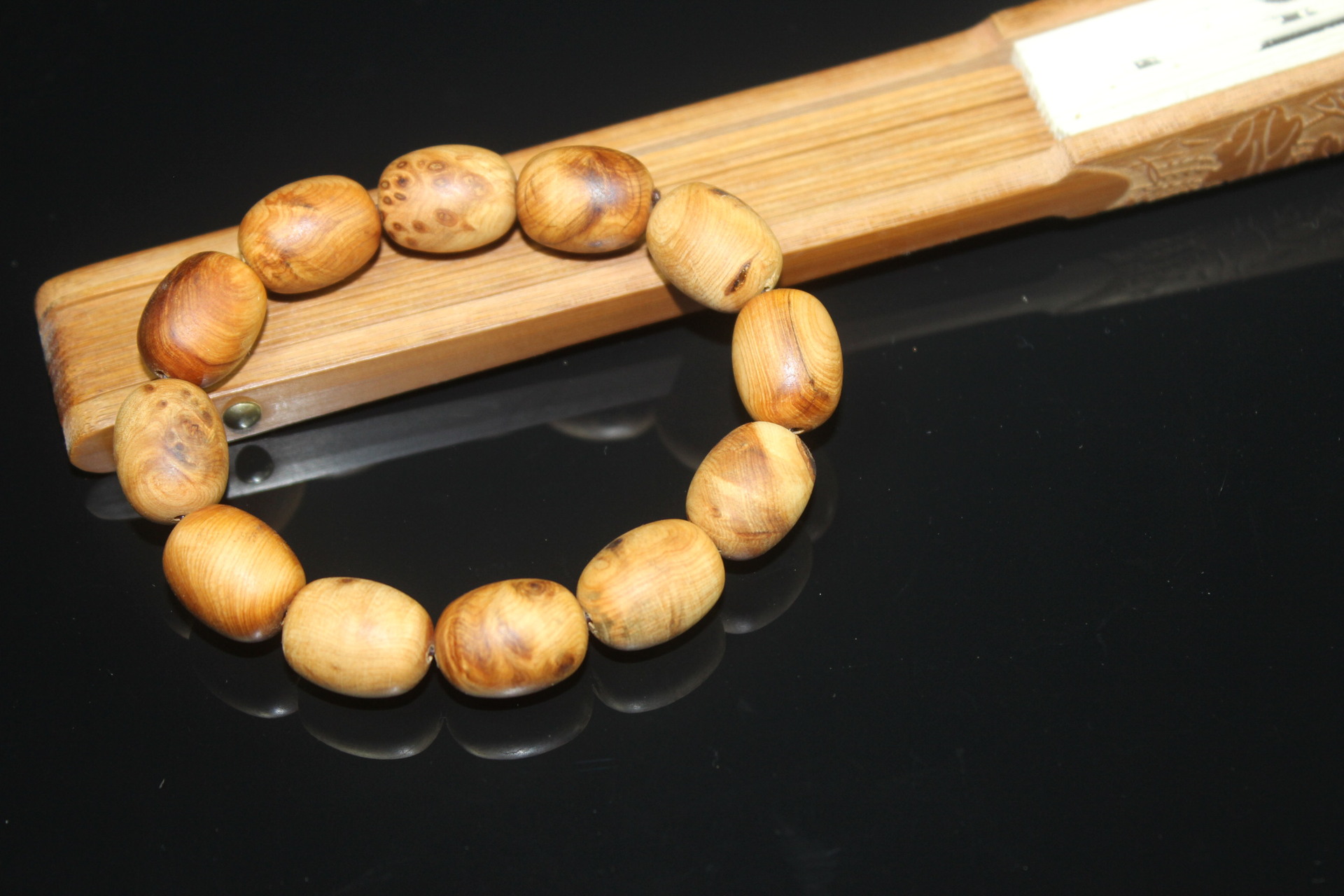 厂家直销正宗崖柏佛珠18mm枣珠男复古饰品手链批发