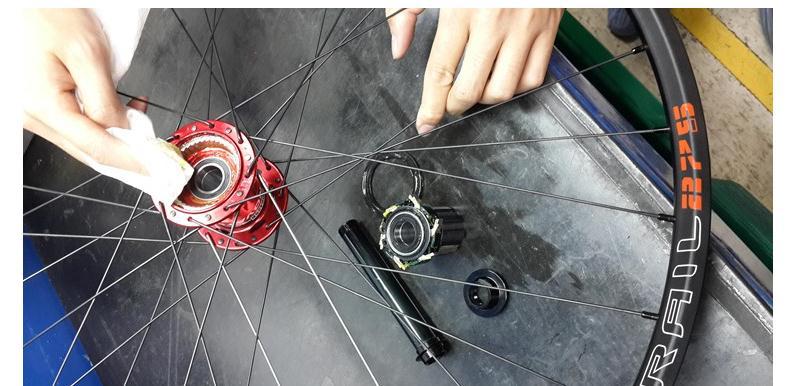 昆腾quando花鼓 自行车卡式花鼓 山地车碟刹 卡飞后轴快拆式 32孔