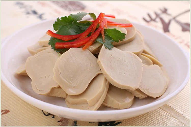 供应安徽特产新鲜素鸡 原味素鸡豆腐 豆制品 烧烤食材