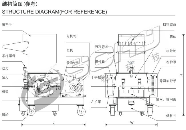 破碎機圖紙2