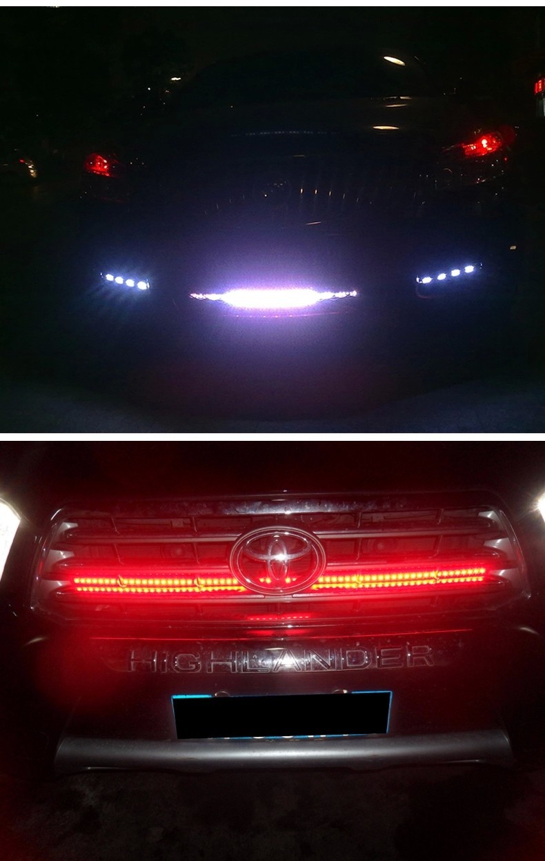 汽车摩托车改装灯游侠灯自动模式霹雳游侠灯30cm呼吸扫描灯闪光灯