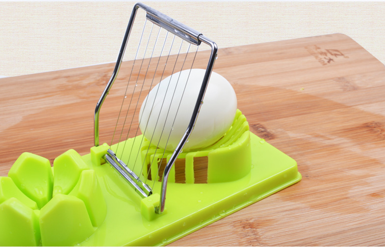 家用多功能塑料切蛋器 鸡蛋切片器切瓣器 花式分瓣器