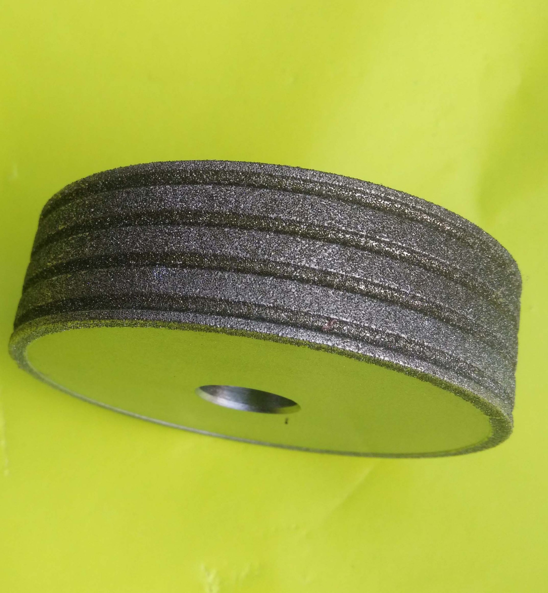 a3钢板去毛刺冲压件圆角磨轮 倒角金刚轮 电镀修整轮疏刀轮定制