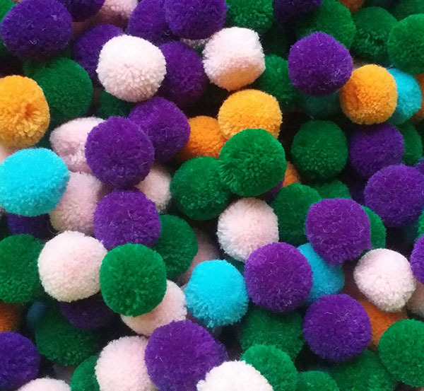厂家直销18mm开司米毛球 彩色毛线球 中等密度质量 库存处理