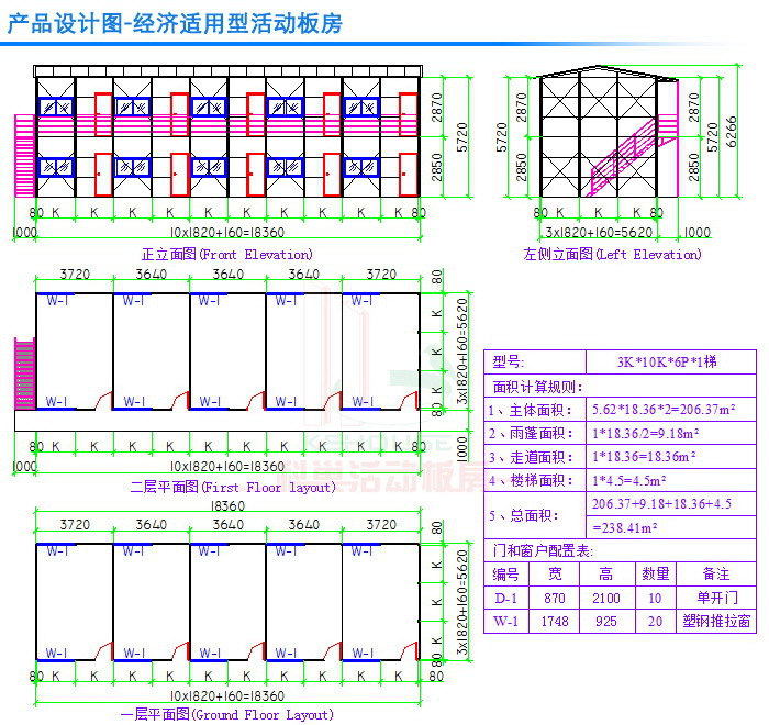 广东佛山活动板房厂家 彩钢活动板房 工地营房