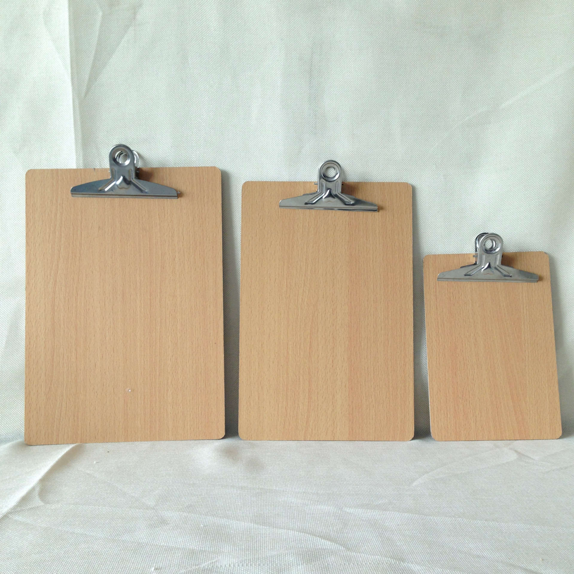 加厚a4垫板木板夹写字板 挂夹记事文件夹板 办公用品文具