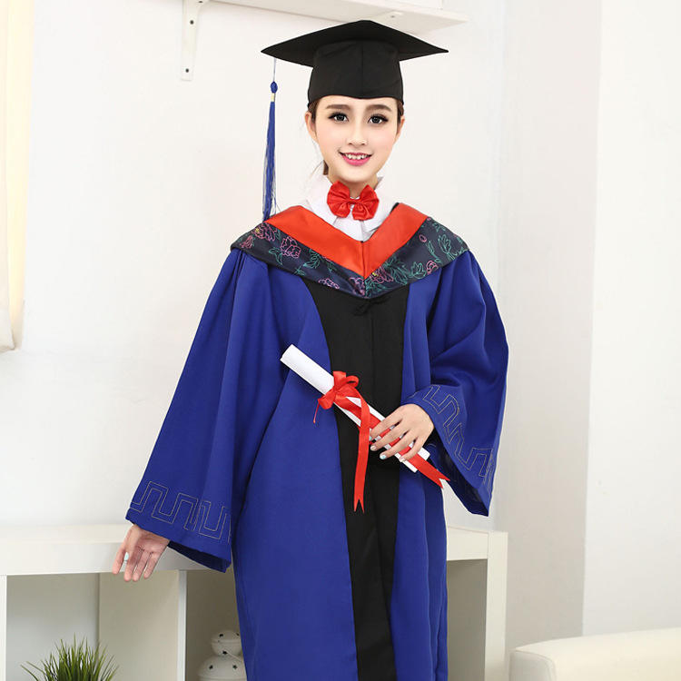 硕士服研究生毕业礼服学士学位服现货批发零售量大从优
