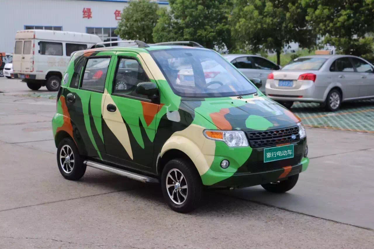 厂家直销乐虎全铁壳新能源电动汽车5门家用电动代步车越野车