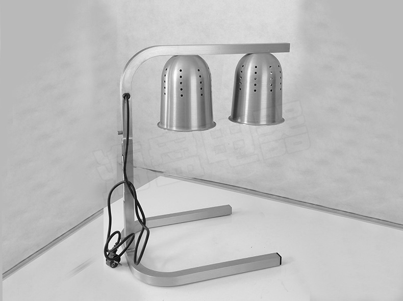 新款双头食物保鲜保温灯 食品加热展示灯 批发自助餐保温灯 厂价