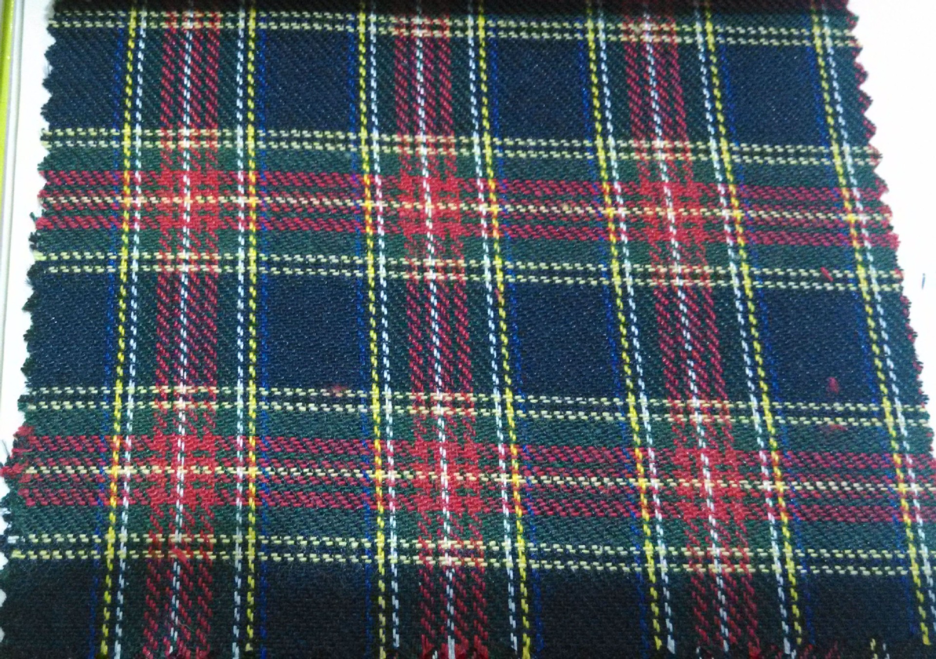 现货供应校苏格兰格子布 日韩风格 服校裤校裙色织tr格子面料